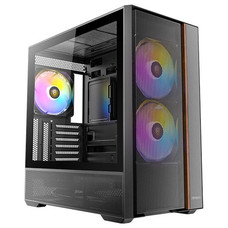 CAJA ANTEC FLUX REAR ATX ARGB NEGRA-14216 CAJA ANTEC FLUX REAR ATX ARGB NEGRA