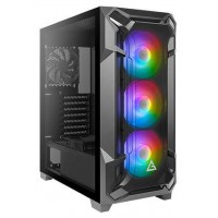 CAJA SEMITORRE ATX DF600 FLUX RGB NEGRO ANTEC (Espera 4 dias)