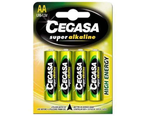 CEGASA PILA SUPER ALC LR06 BLISTER 4 UDS
