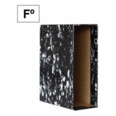 CAJA PARA ARCHIVADOR JASPEADO A-Z FOLIO NEGRO ANCOR 002065 (MIN25) (Espera 4 dias)-1050 CAJA PARA ARCHIVADOR JASPEADO A-Z FOLIO NEGRO ANCOR 002065 (MIN25) (Espera 4 dias)