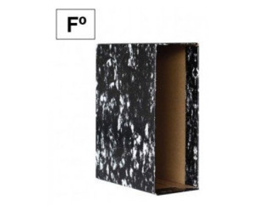 CAJA PARA ARCHIVADOR JASPEADO A-Z FOLIO NEGRO ANCOR 002065 (MIN25) (Espera 4 dias)