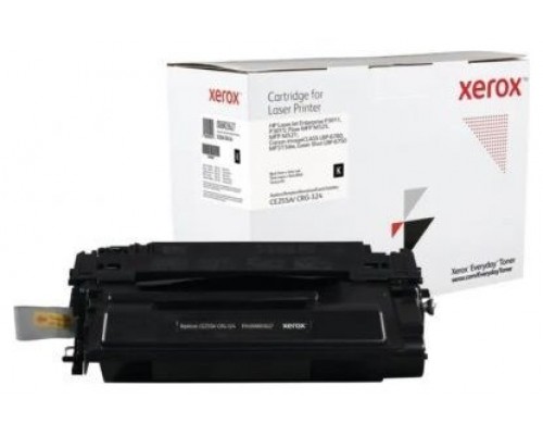 XEROX Everyday Toner para HP LJP3011 (CE255X) 55X Negro