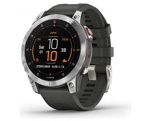 SMARTWATCH GARMIN EPIX 2 PLATA/GRAFITO