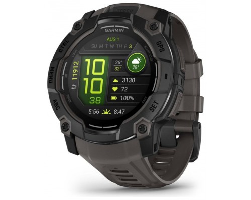 SMARTWATCH GARMIN INSTINCT 3 50MM AMOLED NEGRO CORREA NEGRA-14229 SMARTWATCH GARMIN INSTINCT 3 50MM AMOLED NEGRO CORREA NEGRA