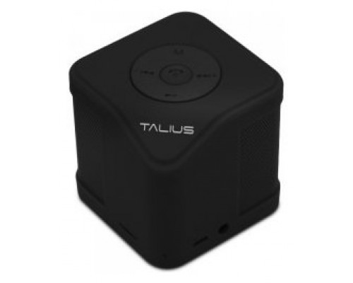 TALIUS Altavoz Cube 3W  Fm/ Sd Bluetooth Negro