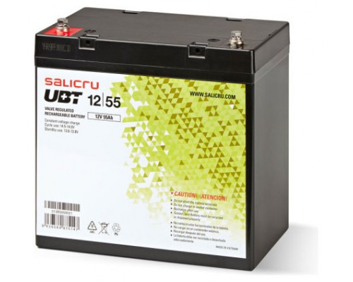 SALICRU BATERIA UBT 12/55  AGM RECARGABLE DE 55 AH/ 12 V (Espera 4 dias)