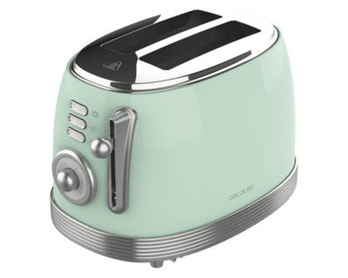 TOSTADOR VERTICAL CECOTEC TOAST AND TASTE 800 VINTAGE LIGHT GREEN V-1423 TOSTADOR VERTICAL CECOTEC TOAST AND TASTE 800 VINTAGE LIGHT GREEN V