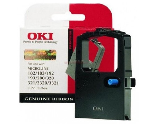 OKI Cinta ML-182/280/320/321/3320/3321 Nylon Negro