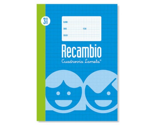 RECAMBIO FORMATO FOLIO RAYADO 3 MM LAMELA 09003 (MIN5) (Espera 4 dias)