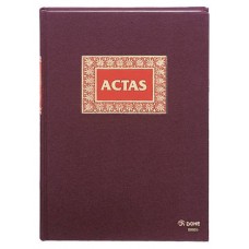 LIBRO DE ACTAS ACTAS FOLIO NATURAL 100 HOJAS NUMERADAS DOHE 09905 (Espera 4 dias)