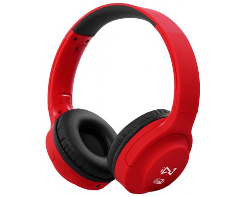 AURICULARES TREVI DJ 601 M ESTEREO CON MICROFONO 1,2 M CABLE ROJO