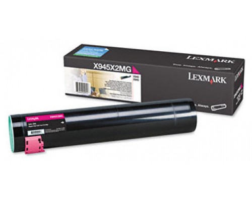 LEXMARK /X-940/x-945 Toner Magenta Alto Rendimiento