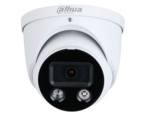 (DH-IPC-HDW3449HP-AS-PV-0280B-S4) DAHUA CÁMARA IP TURRET WIZSENSE SERIE 3 4MP CON INTELIGENCIA ARTIFICIAL PAL FULL-COLOR SOPORTA MICROSD 256GB ALARMA 2.8MM (Espera 4 dias)