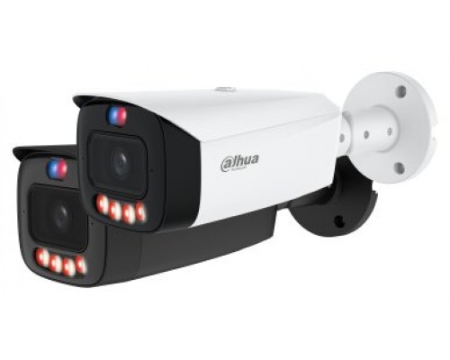 (DH-IPC-HFW3849T1P-AS-PV-0280B-PRO) DAHUA CAMARA IP WIZCOLOR BULLET WIZSENSE SERIE 3 8MP CON INTELIGENCIA ARTIFICIAL, SOPORTA MICROSD 256GB, TIOC PRO ALARMA IN/OUT, ACUPICK, SMD 4.0, 12 VDC/POE, IP67, 2.8MM (Espera 4 dias)