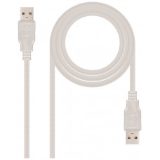 CABLE USB 2.0 TIPO A/M-A/M 3M NANOCABLE (Espera 4 dias)