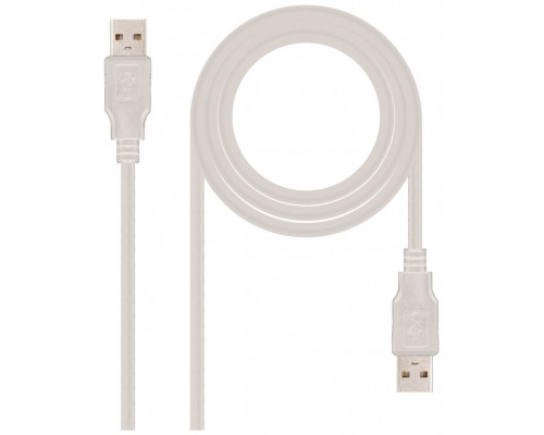 CABLE USB 2.0 TIPO AM-AM 3.0 M NANOCABLE 10.01.0304