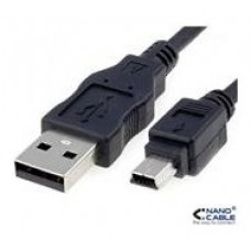CABLE USB 2.0 TIPO AM-MINI USB 5PINM 4.5 M NANOCABLE