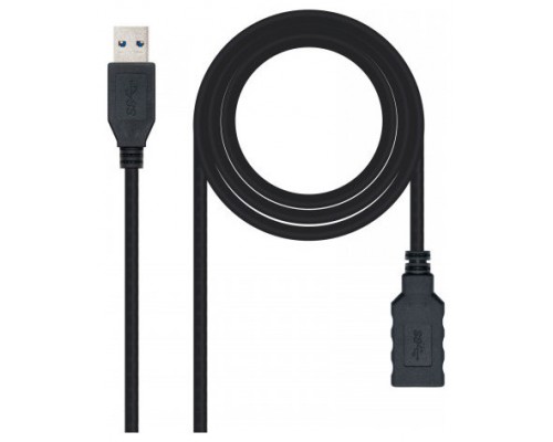 CABLE USB 3.0 TIPO AM-AH NEGRO 1.0 M NANOCABLE