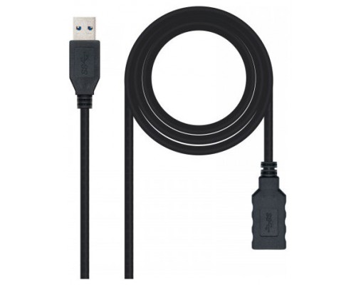 Nanocable - Cable alargador USB 3.0 de 2m conexion