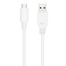 NANOCABLE CABLE USB 2.0 3A, TIPO USB-C/M-A/M, BLANCO, 0.5 M-2591 NANOCABLE CABLE USB 2.0 3A, TIPO USB-C/M-A/M, BLANCO, 0.5 M