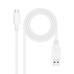 Cable USB 3.1, Gen2 10 Gbps 3A, tipo USB-C/M-A/M,-2001 Cable USB 3.1, Gen2 10 Gbps 3A, tipo USB-C/M-A/M,