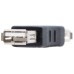 USB 2.0, A-H/A-H, Negro