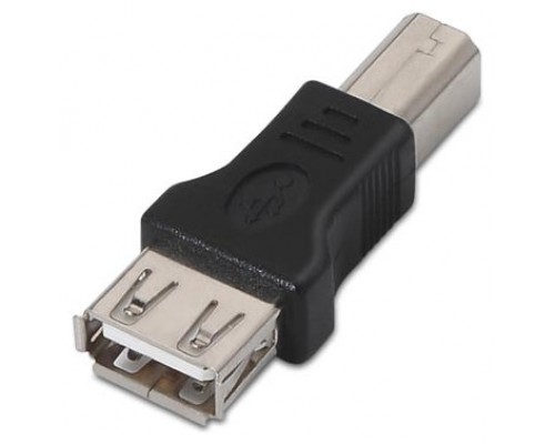 Nanocable - Adaptador USB 2.0 - conexion USB-A/H a B/M