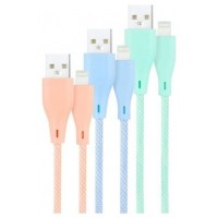 Nanocable Cables x3 LIGHTNING-USB  2.0/M,Mallado 1