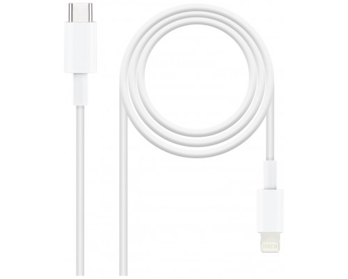 Nanocable Cable Lightning a USB-C 0,5 metros