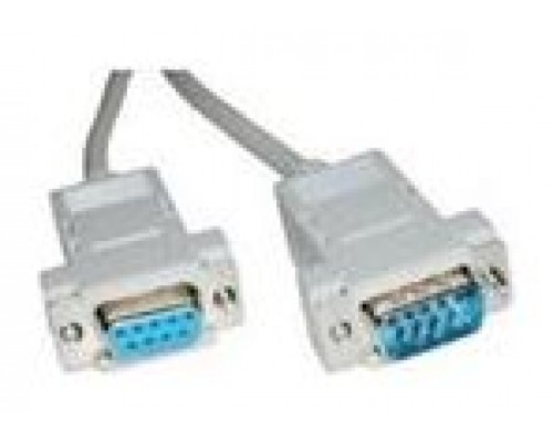 CABLE SERIE RS232 DB9/M-DB9/H 1.8M NANOCABLE (Espera 4 dias)