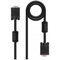 Nanocable Cable Conmutador Vga 10 M Negro