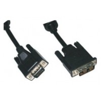 DVI A - SVGA, 3m, Negro