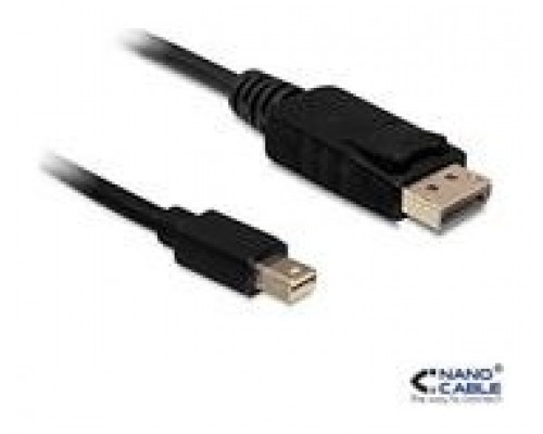 Nanocable DisplayPort, 2m Mini DisplayPort Negro (Espera 4 dias)