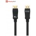 CABLE DISPLAYPORT VESA 1.4 DP/M-DP/M NEGRO 0.5 M NANOCABLE (Espera 4 dias)