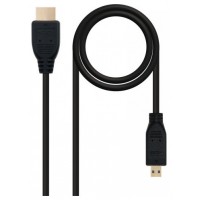 CABLE MICRO HDMI V1.4 ALTA VELOCIDAD HEC AM-DM 0.8 M