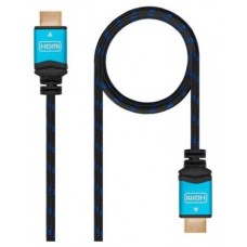 CABLE HDMI V2.0 4K@60Hz 18Gbps A/M-A/M NEGRO 1.5 M