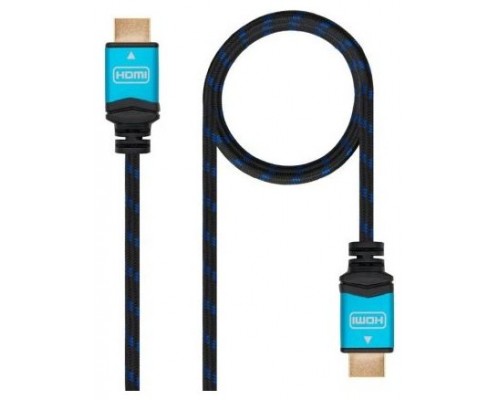 CABLE HDMI V2.0 4K@60Hz 18Gbps A/M-A/M NEGRO 1.5 M