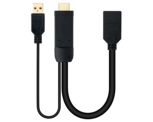 CONVERSOR HDMI A DISPLAYPORT HDMI/M-DP/H 20CM NEG