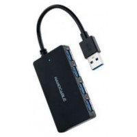 HUB NANO CABLE USB3.0 4PTOS USB-A/M - USB3.0/H 0.15M (Espera 4 dias)