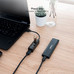 Hub USB 2.0 con 4 Puertos de USB 2.0, USB-A/M-USB-2001 Hub USB 2.0 con 4 Puertos de USB 2.0, USB-A/M-USB