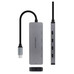 Nanocable HUB USB-C/M a 4xUSB-C/H + USB-C PD 100W-122 Nanocable HUB USB-C/M a 4xUSB-C/H + USB-C PD 100W