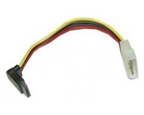 Nanocable CABLE SATA ALIMENTACION ACODADO 5.25"(MOLEX 4PIN)/M-SATA/H 16 CM OEM (Espera 4 dias)