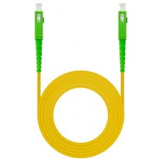 Nanocable Cable fibra SC/APC LSZH Amarillo 20m