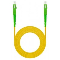 CABLE FIBRA SC/APC-SC/APC MONOMODO LSZH AMARIL.40M