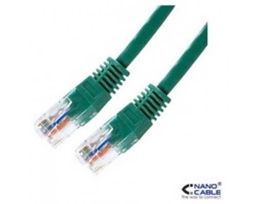 Nanocable - Cable de red latiguillo UTP CAT.5e de 3m -