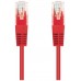 Nanocable Cable Red Cruzado Cat.5e UTP Rojo 1 m