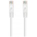 CABLE RED LATIGUILLO RJ45 CAT.6A LSZH UTP AWG24, 0.30M BLANCO NANOCABLE (Espera 4 dias)