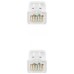 CABLE RED LATIGUILLO RJ45 CAT.6A LSZH UTP AWG24, 1M BLANCO NANOCABLE (Espera 4 dias)