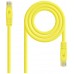 Nanocable Cable de red latiguillo RJ45 LSZH Cat.6A UTP AWG24, Amarillo, 2.0m (Espera 4 dias)