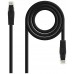 Cat6A, RJ-45, UTP, LSZH, AWG 24, 3 m, Negro